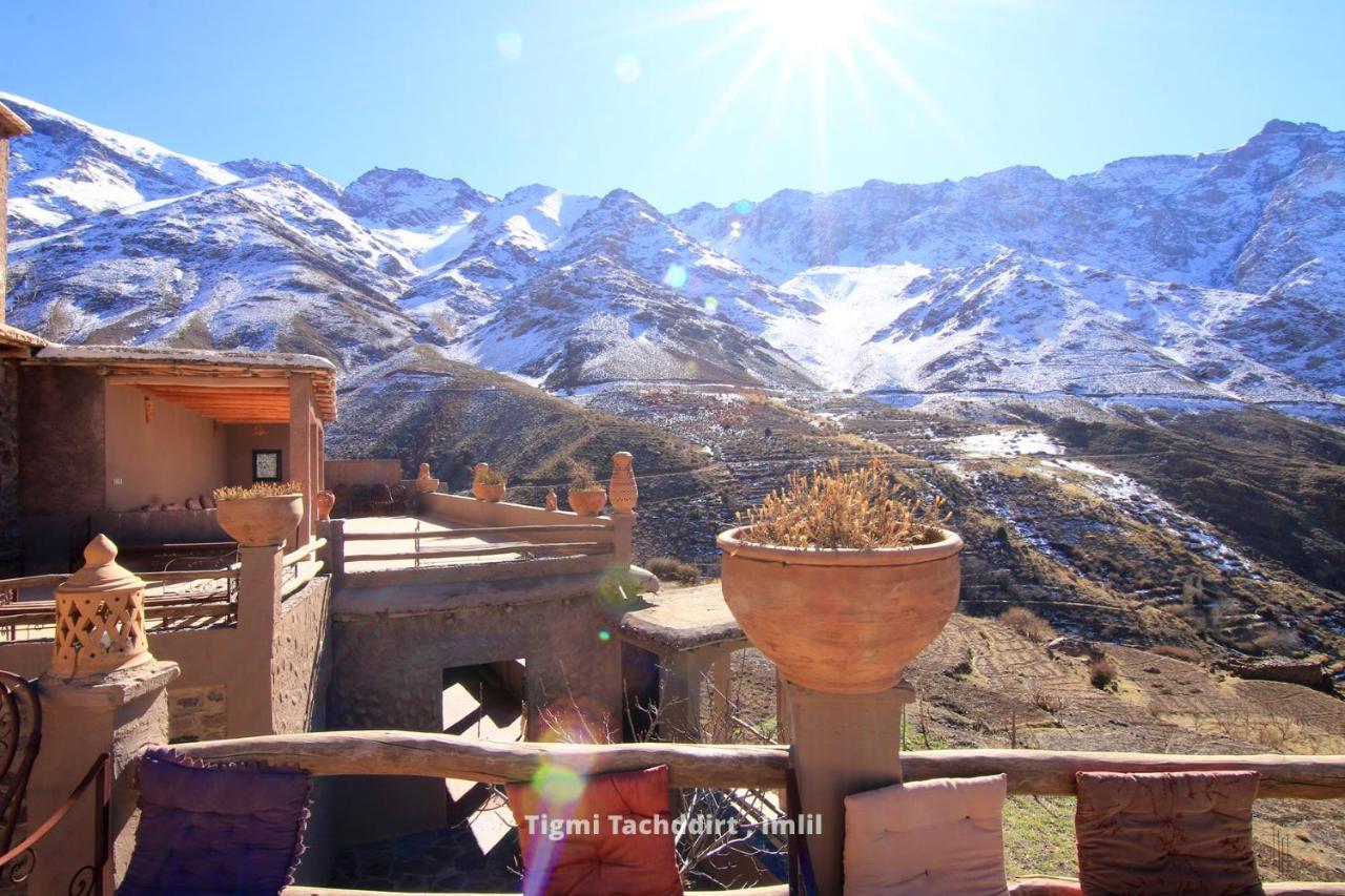Tigmi Tachddirt - Imlil Les Montagnes De L'Atlas Tacheddirt المظهر الخارجي الصورة
